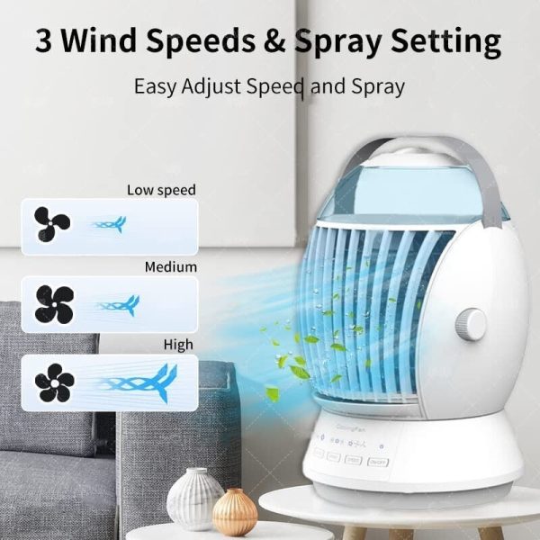 Fog Fan Desktop Office Air Cooler - Image 2