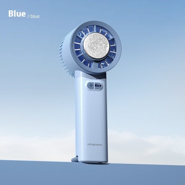 Summer Gadget Handheld Turbo Jet Fan Mini Portable Ice Cold Fan Generation Brushless Motor Wind High Speed Duct Fans Violent Blower - Image 6