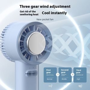Summer Gadget Handheld Turbo Jet Fan Mini Portable Ice Cold Fan Generation Brushless Motor Wind High Speed Duct Fans Violent Blower